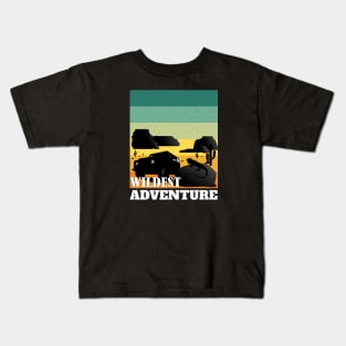 Wildest Adventure Vintage Version Kids T-Shirt